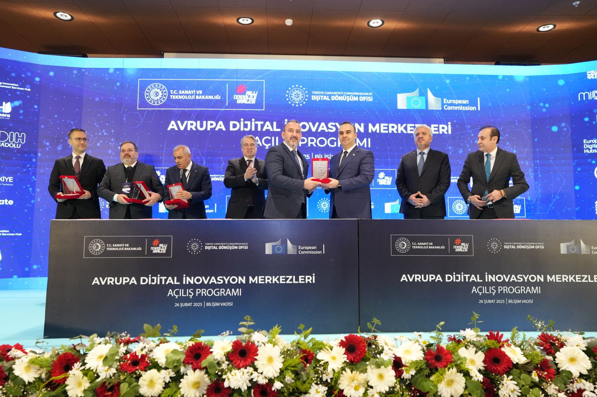Avrupa Dijital İnovasyon Merkezleri Açılış Programı gerçekleştirildi. 